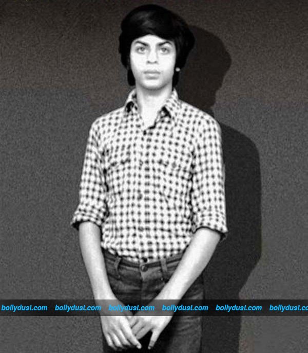 Old Photo of Shahrukh Khan
